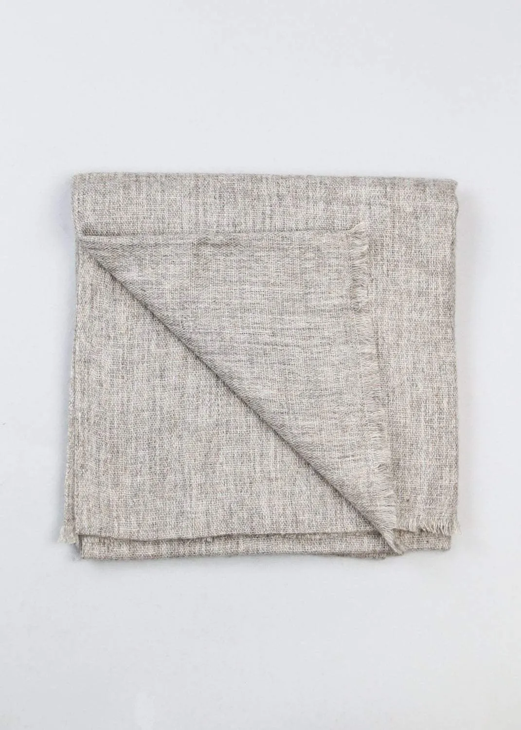 100% Cashmere Scarf in Grey