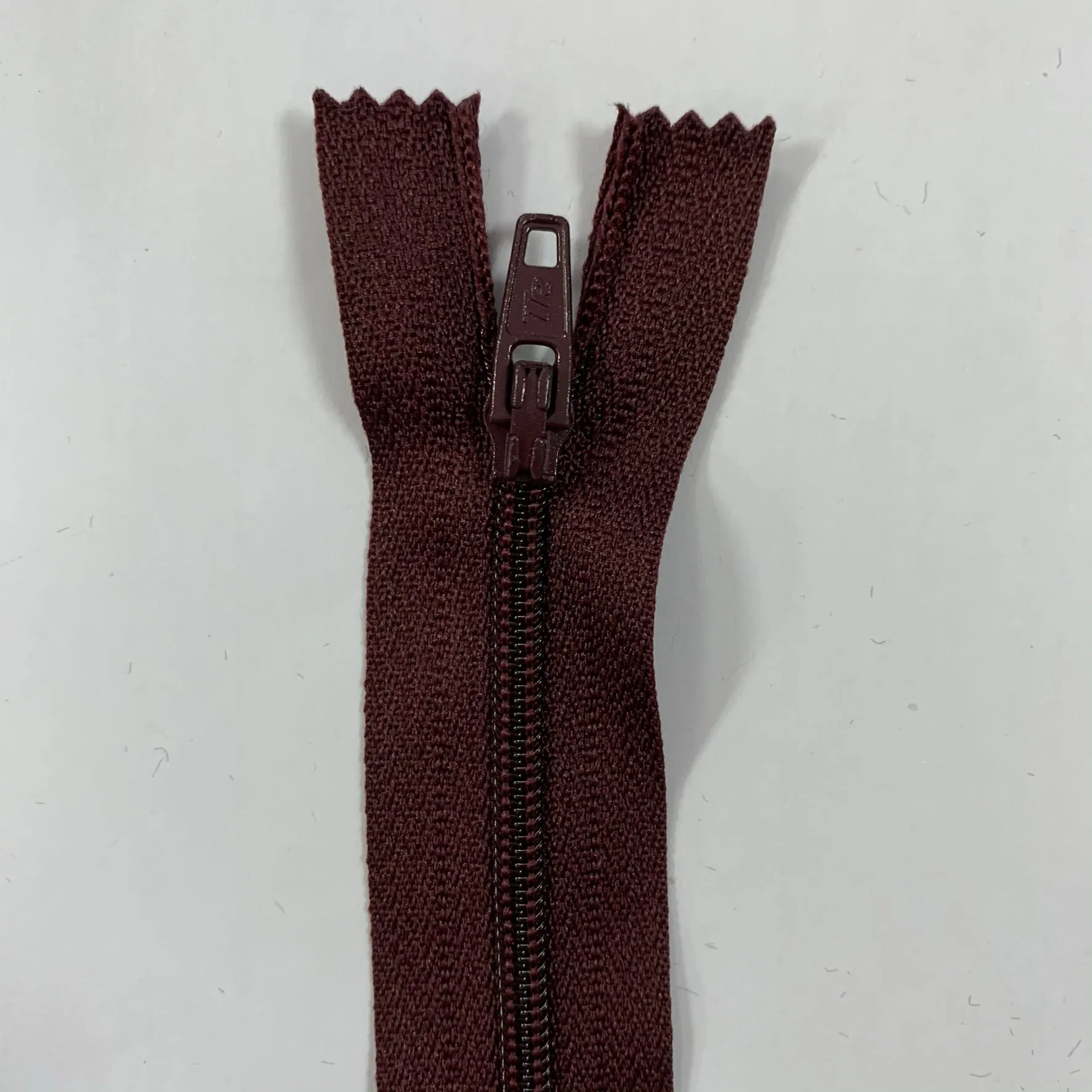 10" / 20cm Nylon Zip  - Select Colour