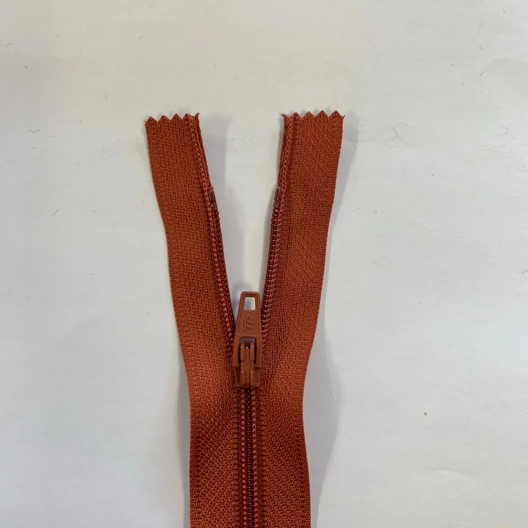 10" / 20cm Nylon Zip  - Select Colour