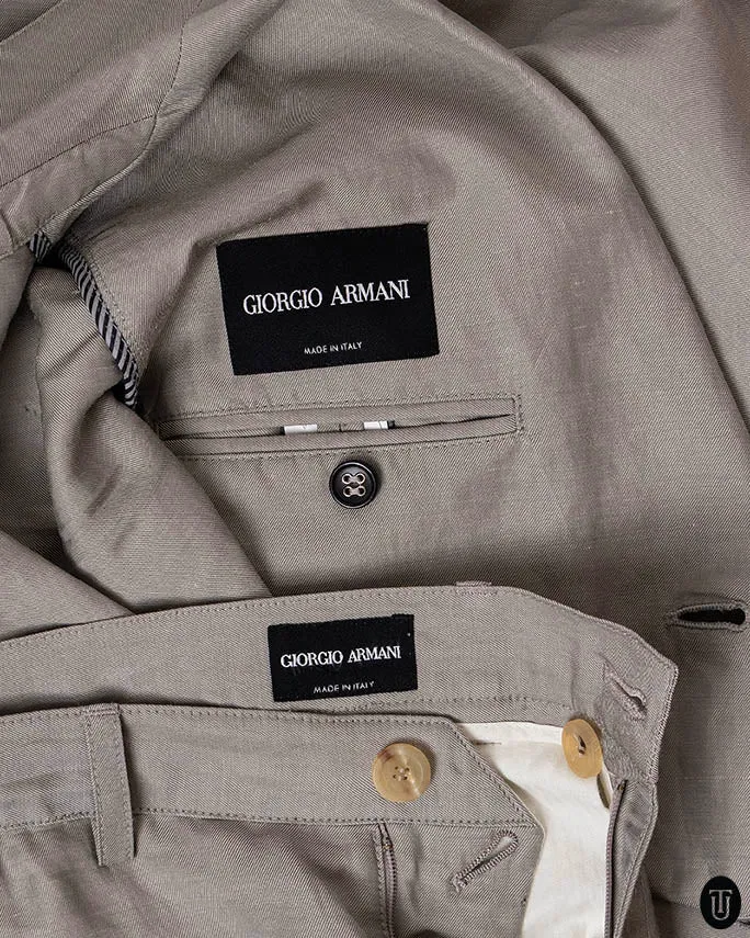 2000s Giorgio Armani Summer Suit M