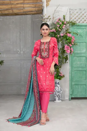 Amna Sohail Moorea Linen Collection by Tawakkal – D-5994