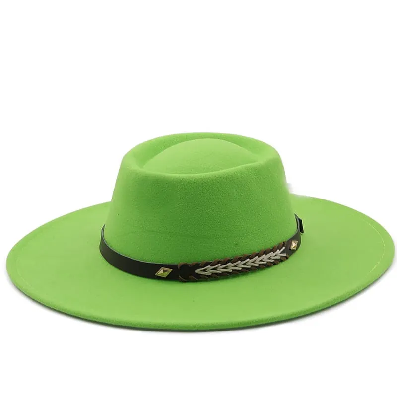 Atlanta Wide-Brimmed Porkpie Hat