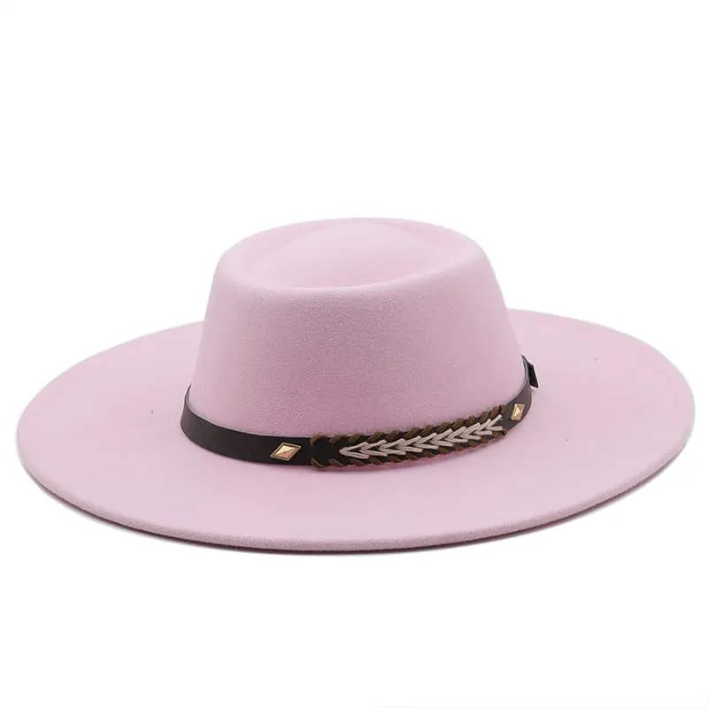 Atlanta Wide-Brimmed Porkpie Hat