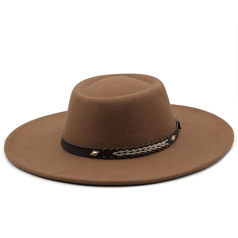 Atlanta Wide-Brimmed Porkpie Hat