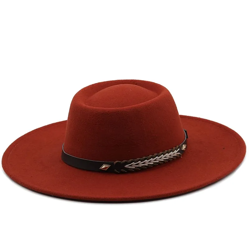 Atlanta Wide-Brimmed Porkpie Hat