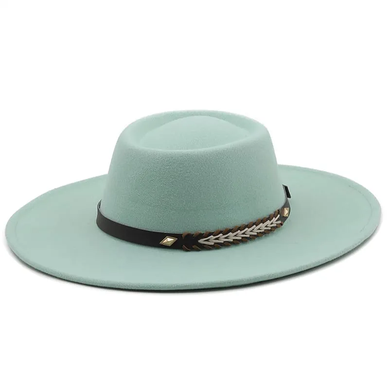 Atlanta Wide-Brimmed Porkpie Hat