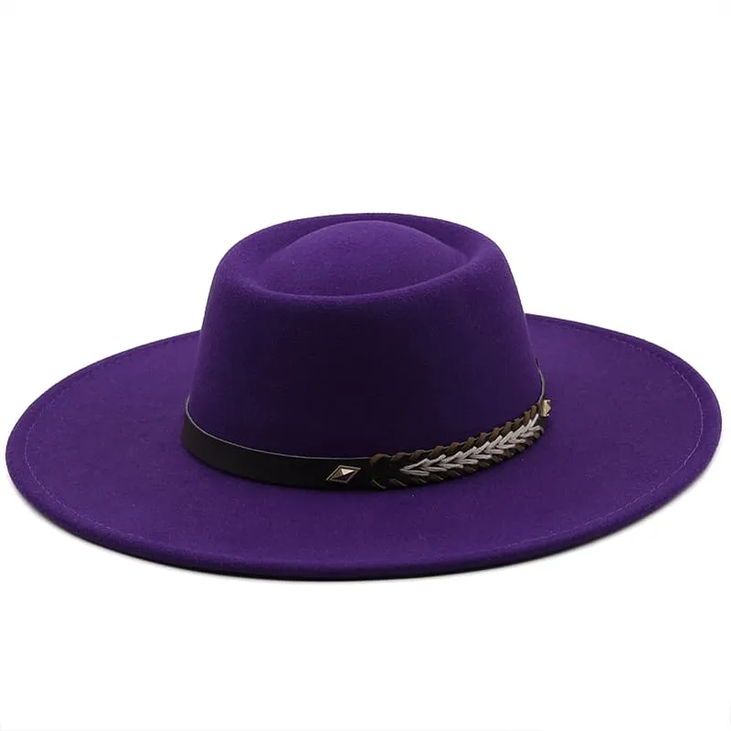 Atlanta Wide-Brimmed Porkpie Hat