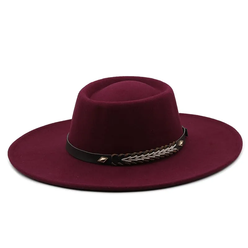 Atlanta Wide-Brimmed Porkpie Hat