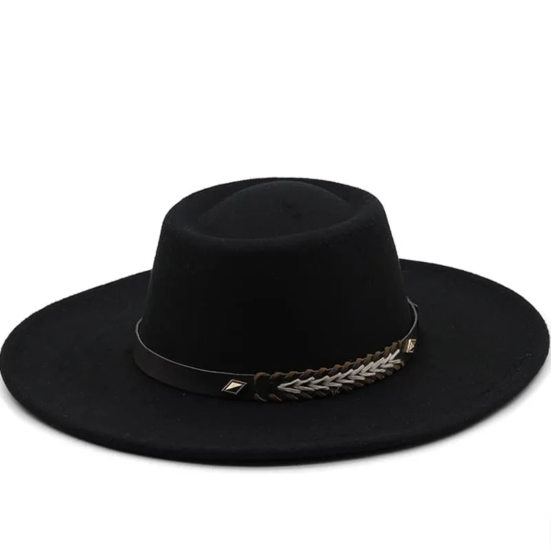 Atlanta Wide-Brimmed Porkpie Hat