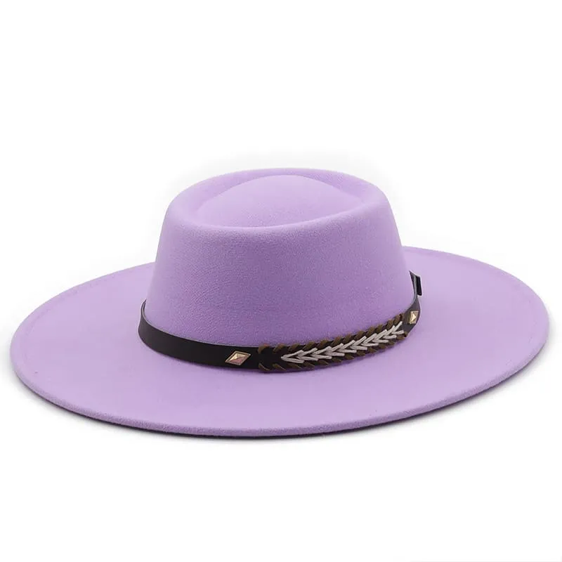 Atlanta Wide-Brimmed Porkpie Hat