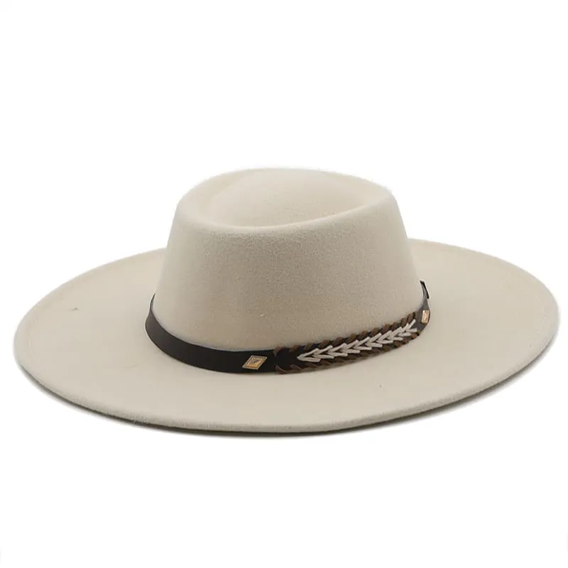 Atlanta Wide-Brimmed Porkpie Hat