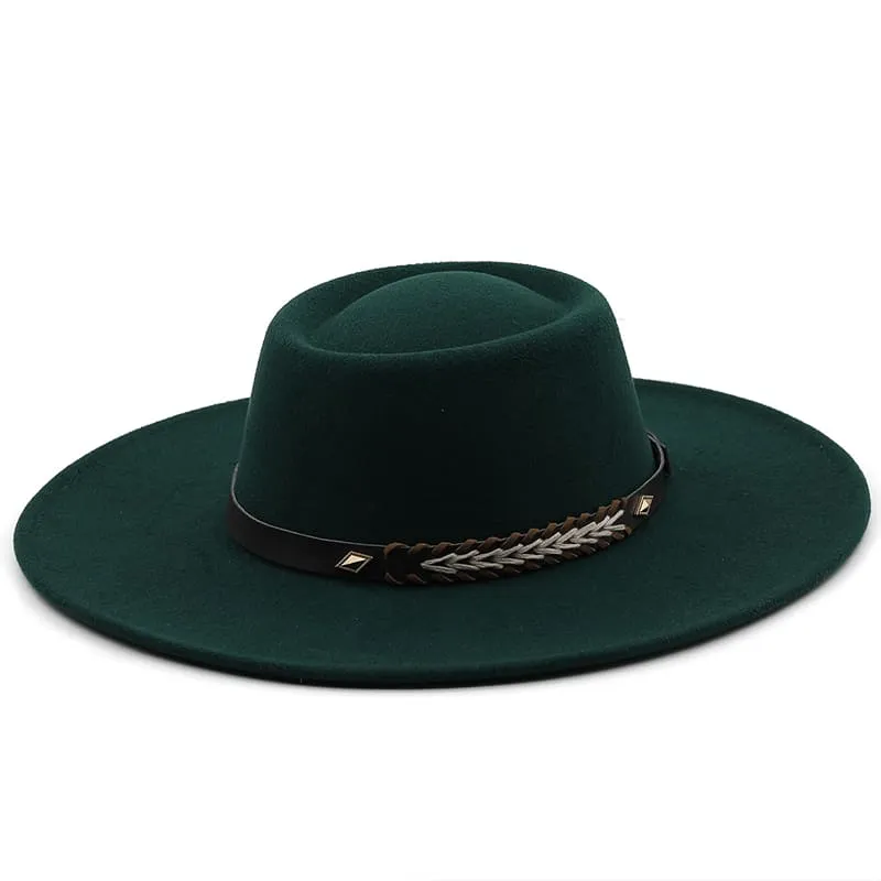 Atlanta Wide-Brimmed Porkpie Hat