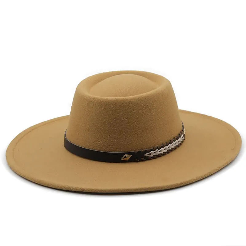 Atlanta Wide-Brimmed Porkpie Hat