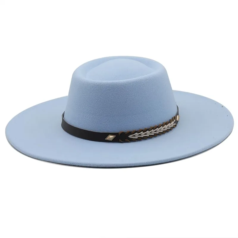 Atlanta Wide-Brimmed Porkpie Hat