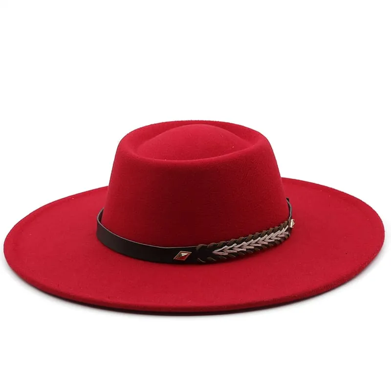 Atlanta Wide-Brimmed Porkpie Hat