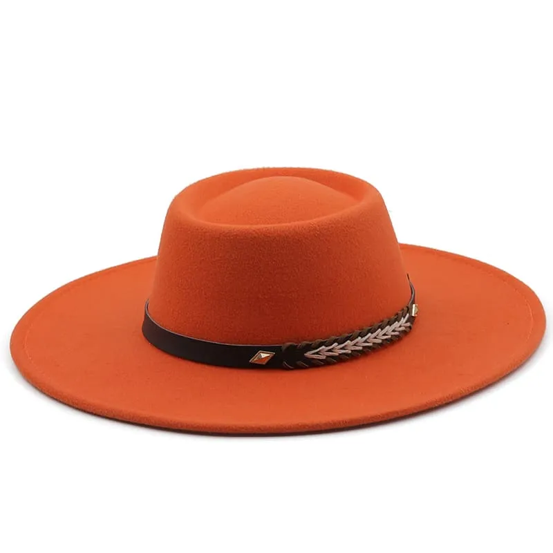 Atlanta Wide-Brimmed Porkpie Hat