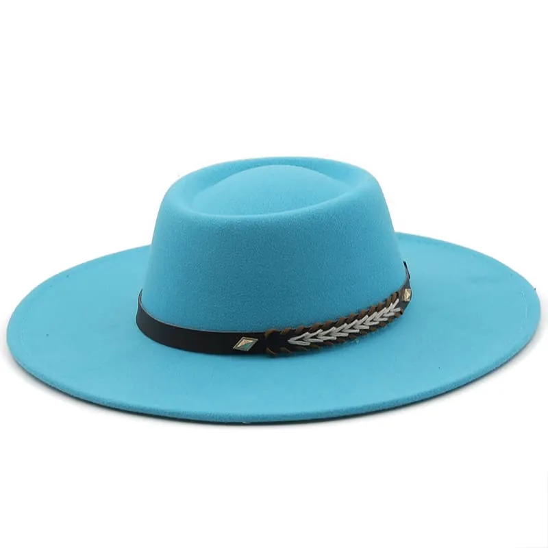 Atlanta Wide-Brimmed Porkpie Hat