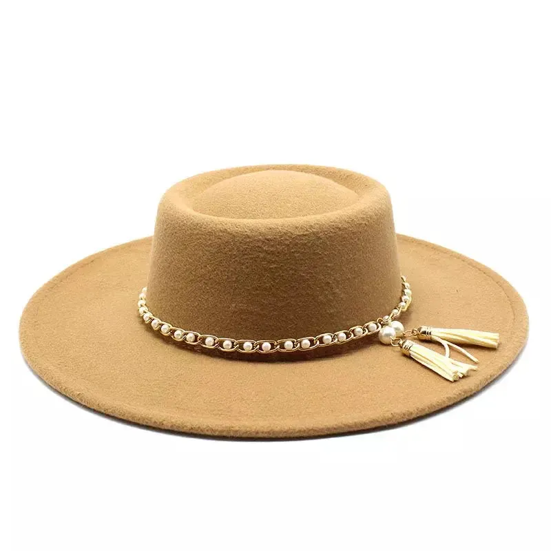 Besanzon Wide Brimmed Porkpie Hat