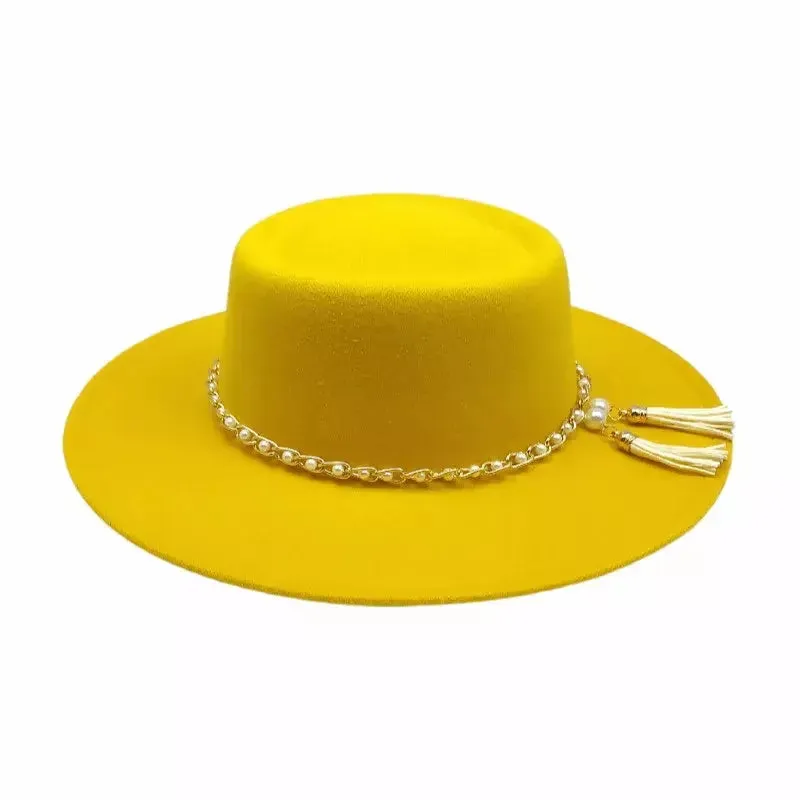 Besanzon Wide Brimmed Porkpie Hat