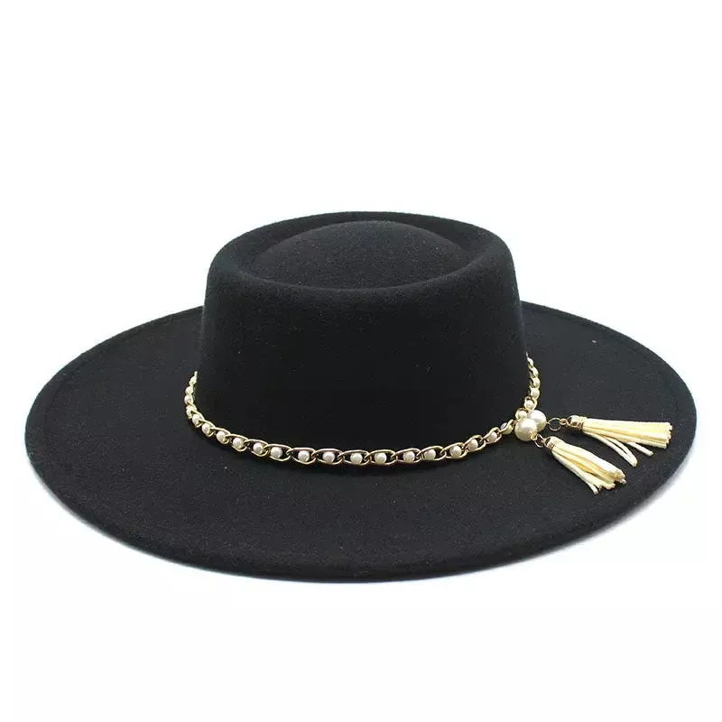 Besanzon Wide Brimmed Porkpie Hat