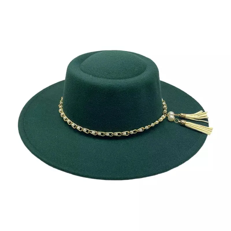 Besanzon Wide Brimmed Porkpie Hat