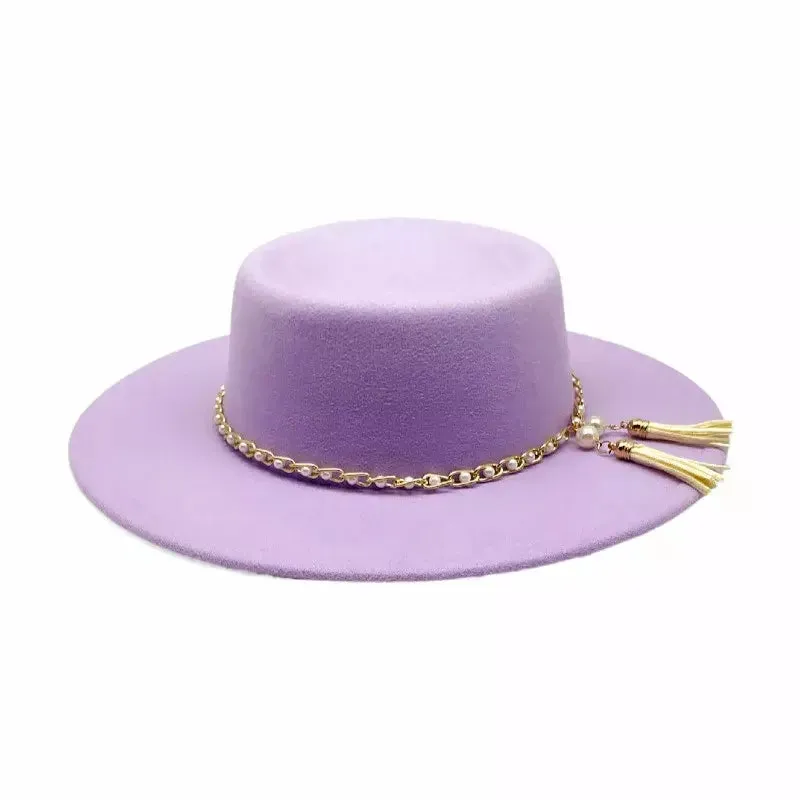 Besanzon Wide Brimmed Porkpie Hat