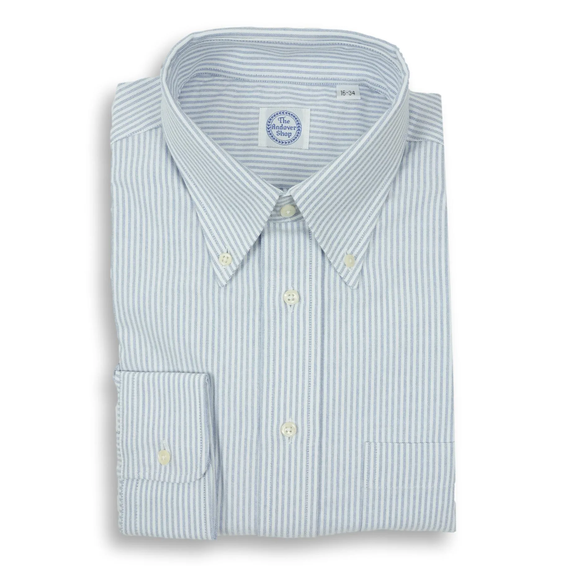 Blue Cambridge Stripe Oxford Button Down