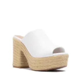 Briar Slide On Espadrilles- White