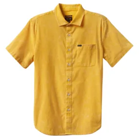 Brixton Charter Oxford Woven Shirt - Yellow Cab Sun Wash