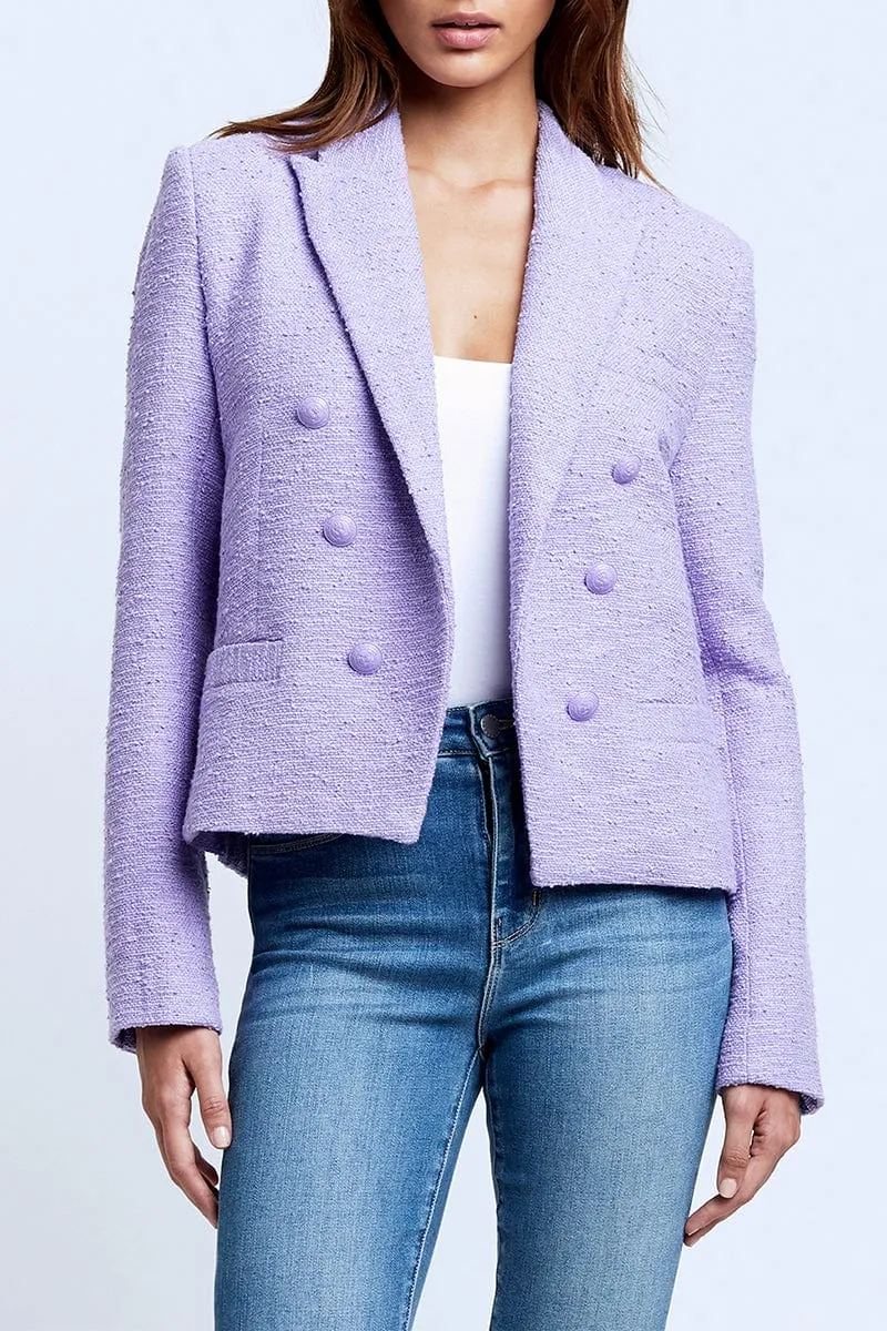 Brooke Double Breasted Crop Blazer