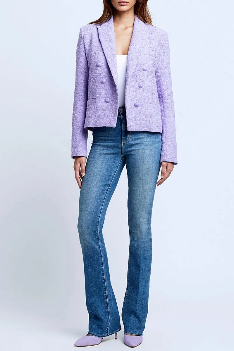 Brooke Double Breasted Crop Blazer