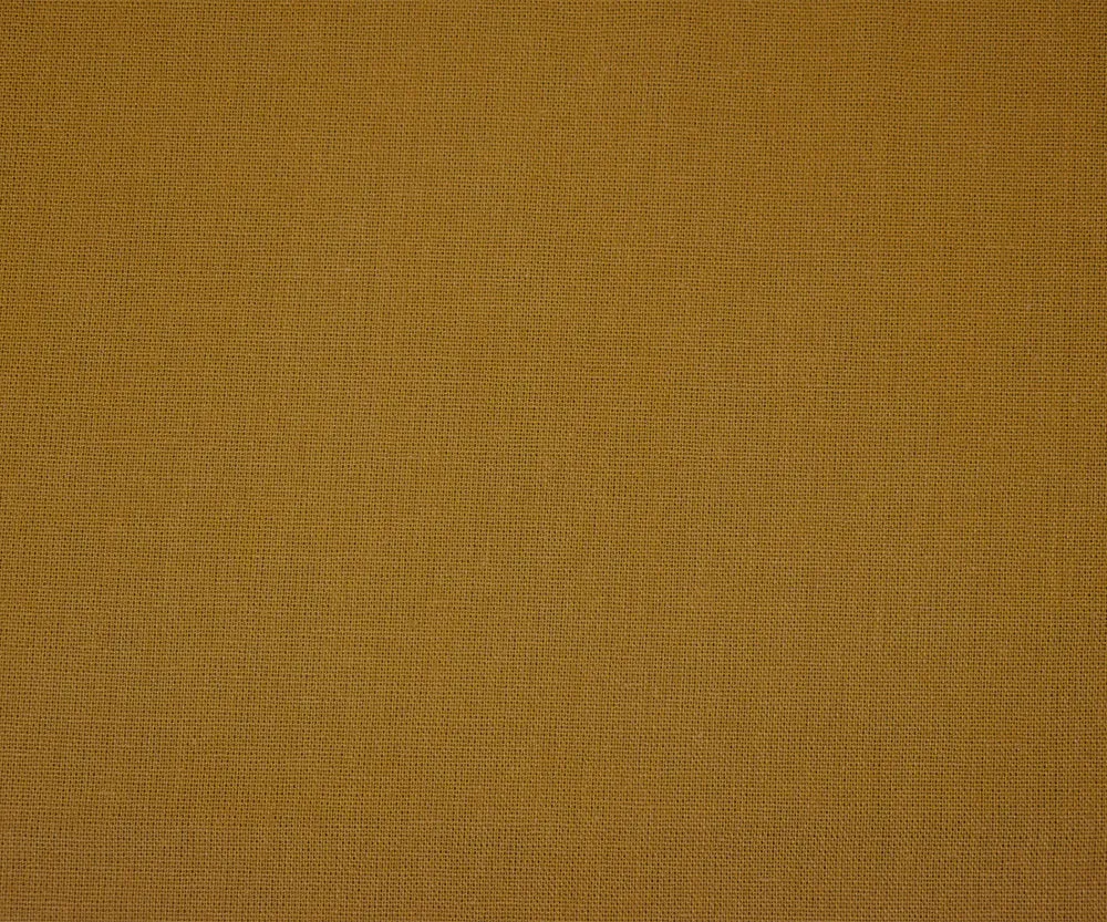 Brown Solid Linen Woven Shirting Fabric