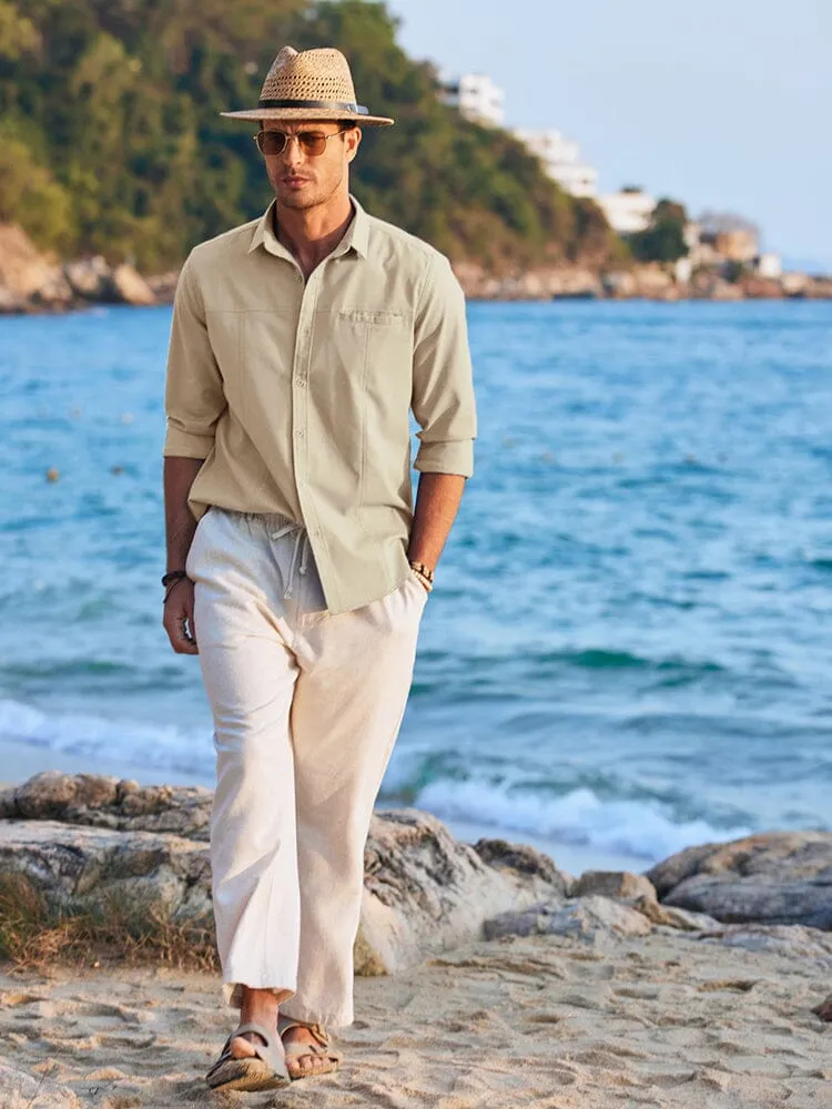 Casual Breathable Linen Shirts (US Only)