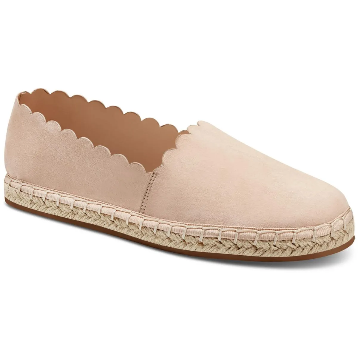 Charter Club Womens JOLIEE Faux Suede Slip On Espadrilles