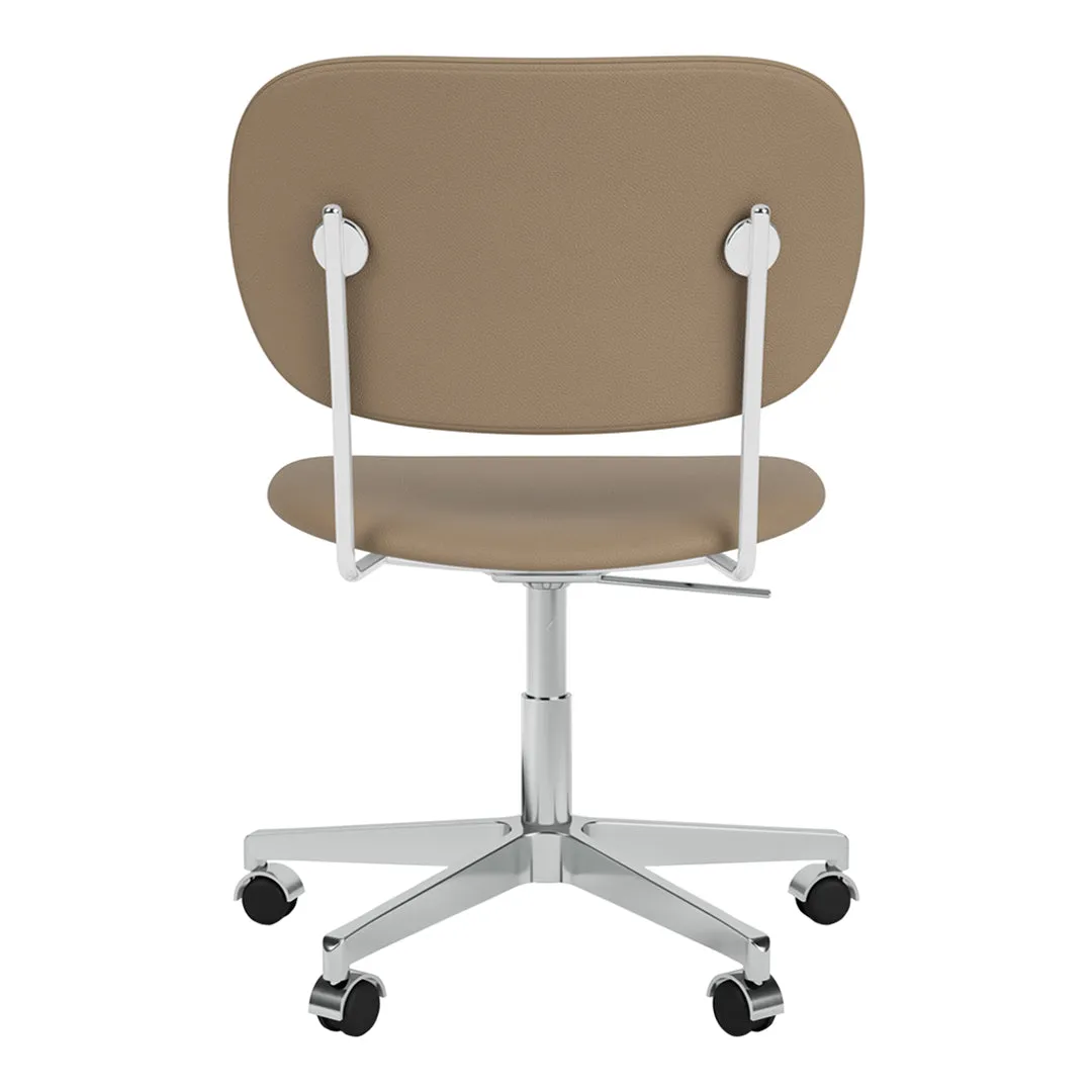 Co Office Chair - Fully Upholstered - Swivel Base w/ Castors