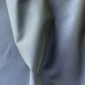 Cobalt & Olive Mock Oxford Cotton Shirting (Made in Italy)