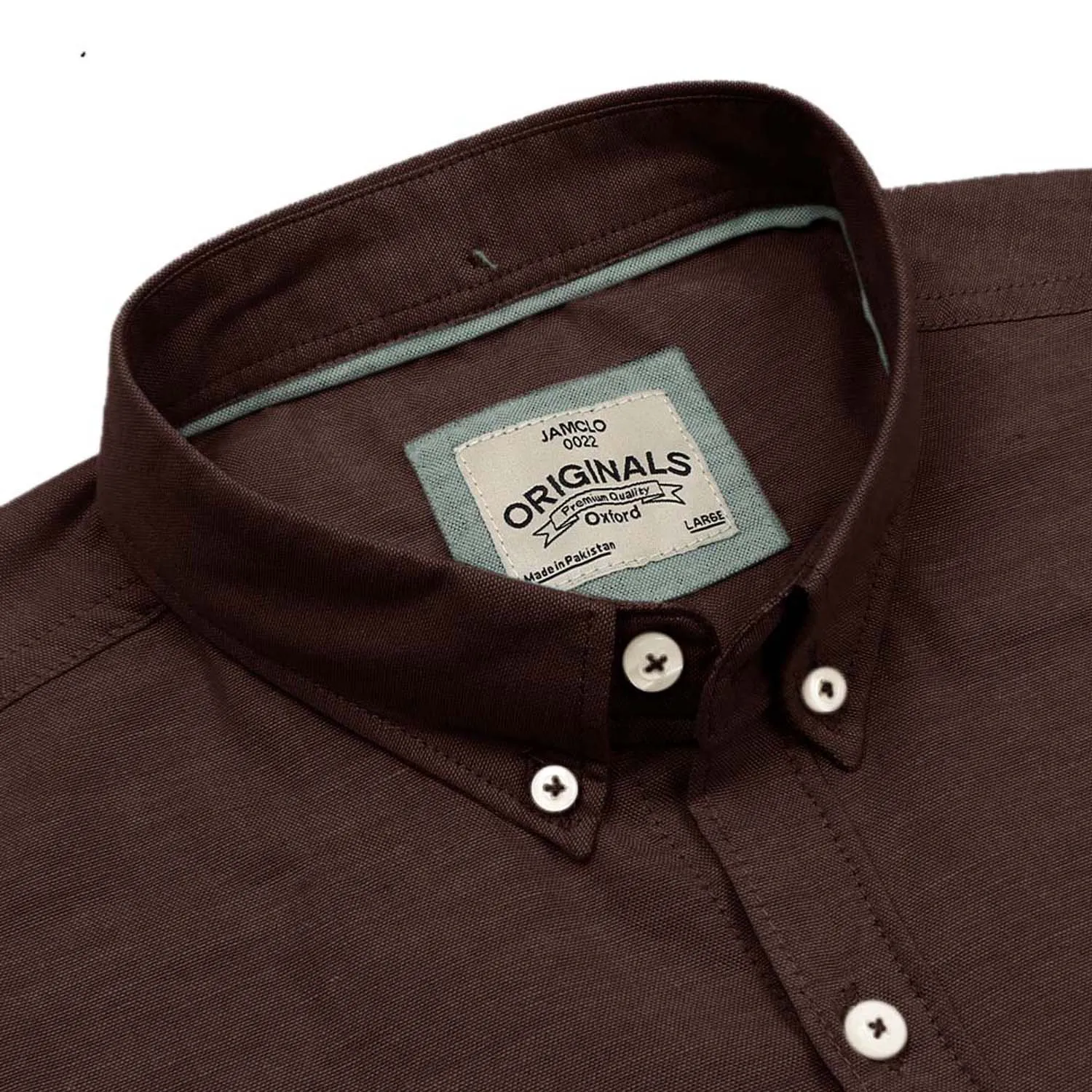 Cocoa Brown Oxford Shirt