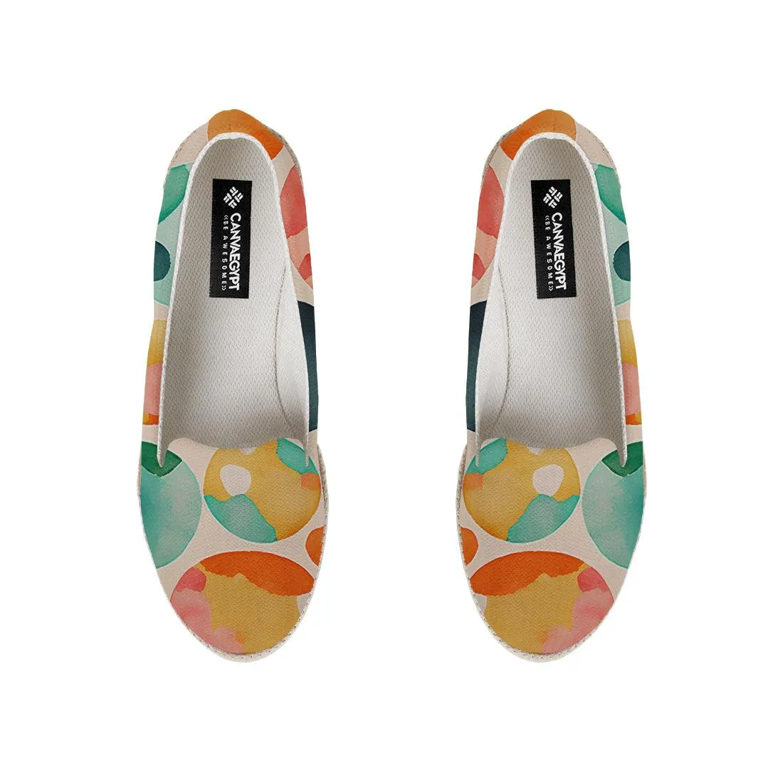 Colorful Circles Nook Espadrille