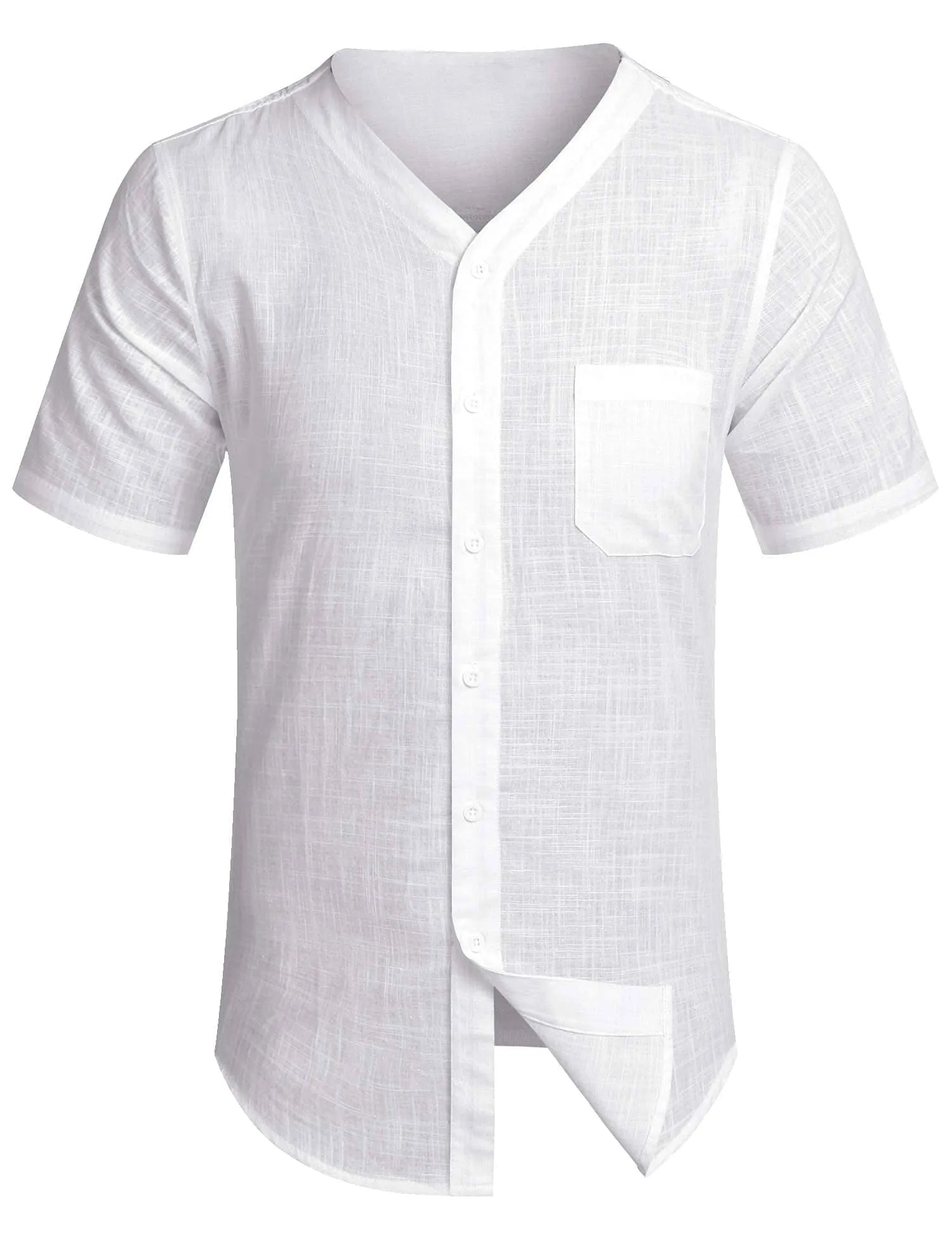 Cotton Linen Style Shirt Summer Shirt (US Only)