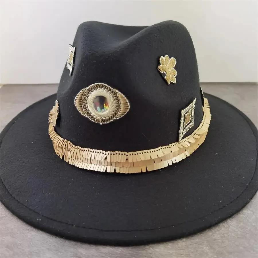 Country Western Stlye Boho Fedora Hats