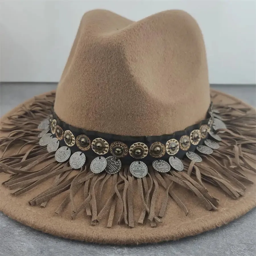 Country Western Stlye Boho Fedora Hats