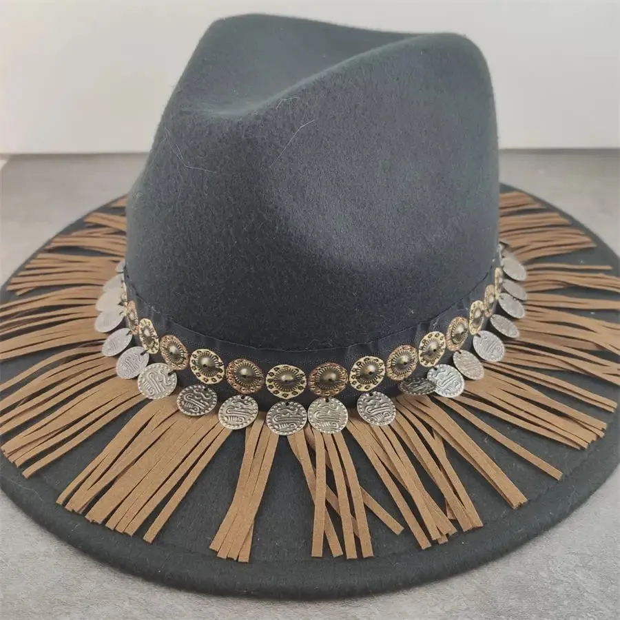 Country Western Stlye Boho Fedora Hats