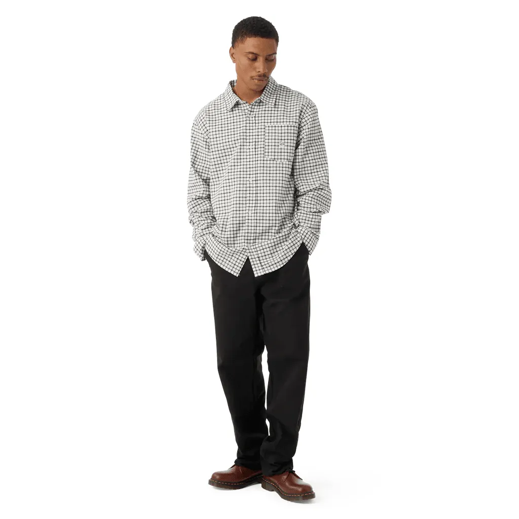 Echo oxford plaid shirt - White