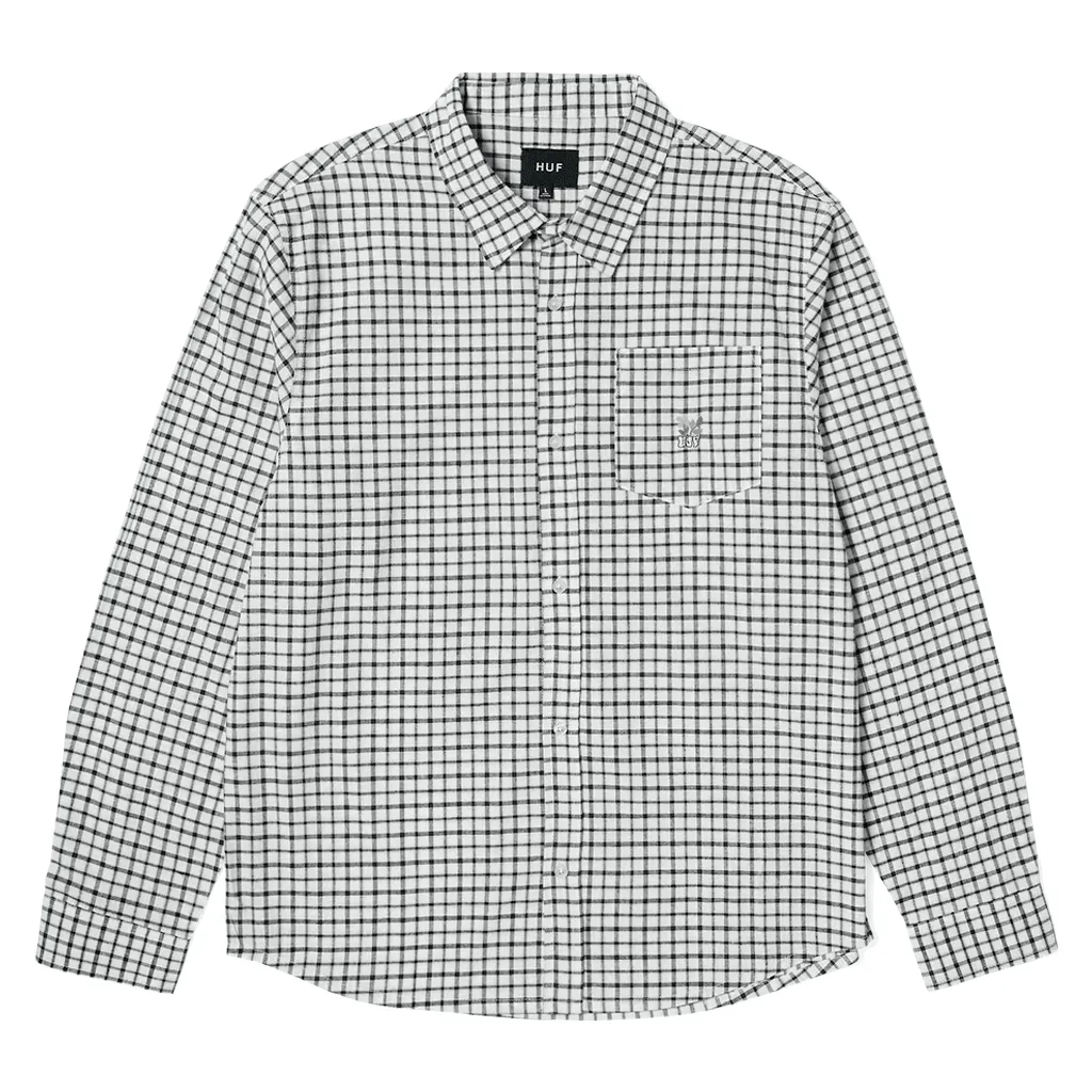 Echo oxford plaid shirt - White