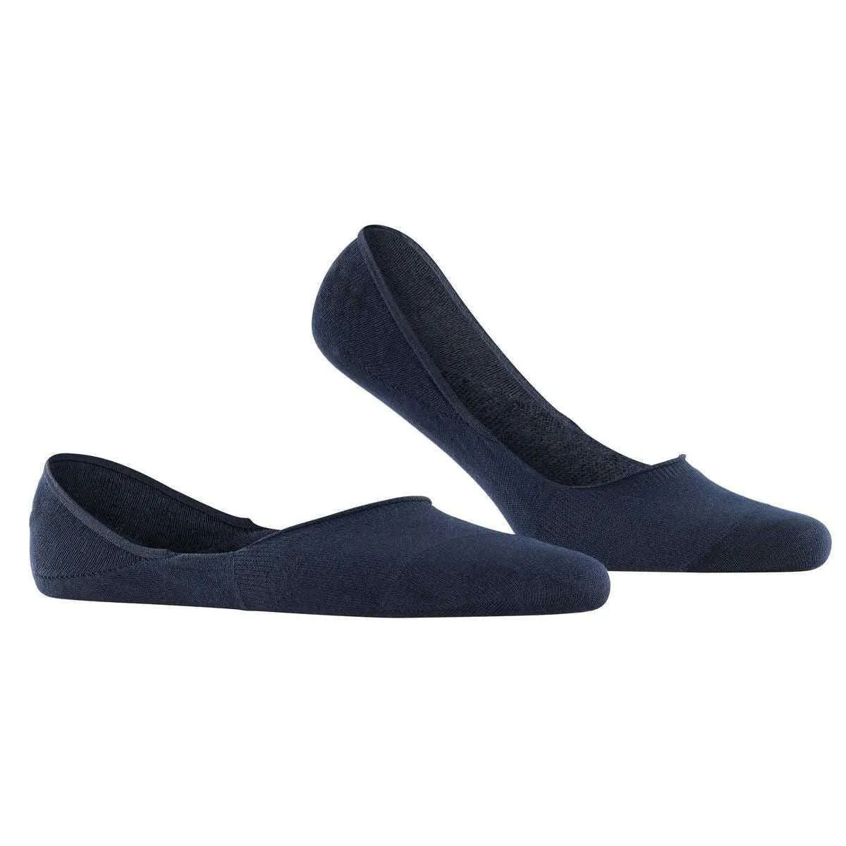 Falke Step Medium Cut No Show Box Socks - Dark Navy