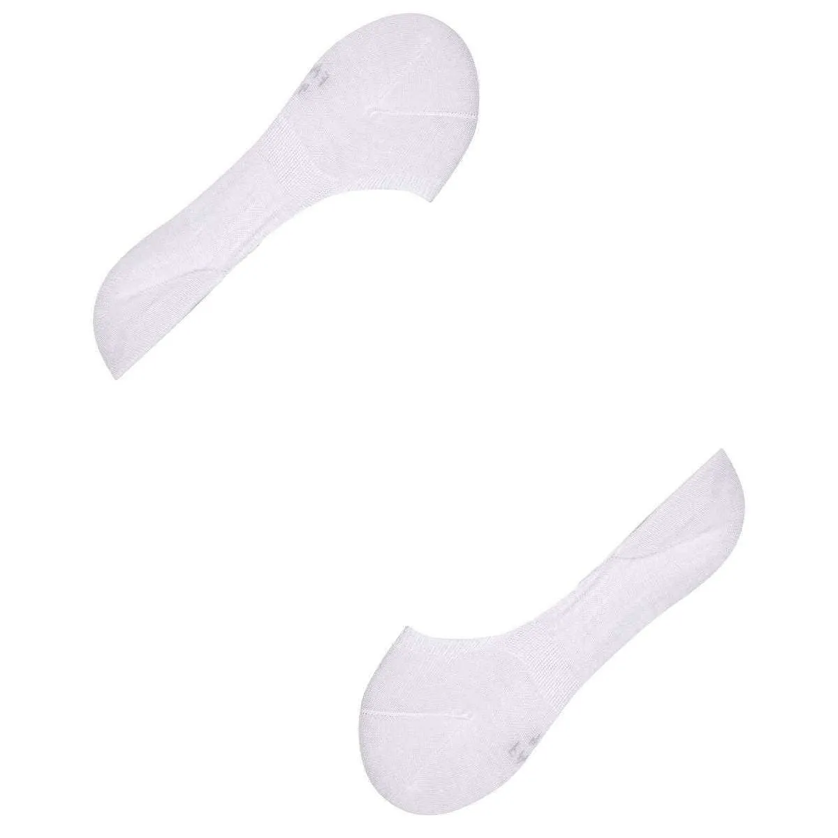 Falke Step Medium Cut No Show Box Socks - White