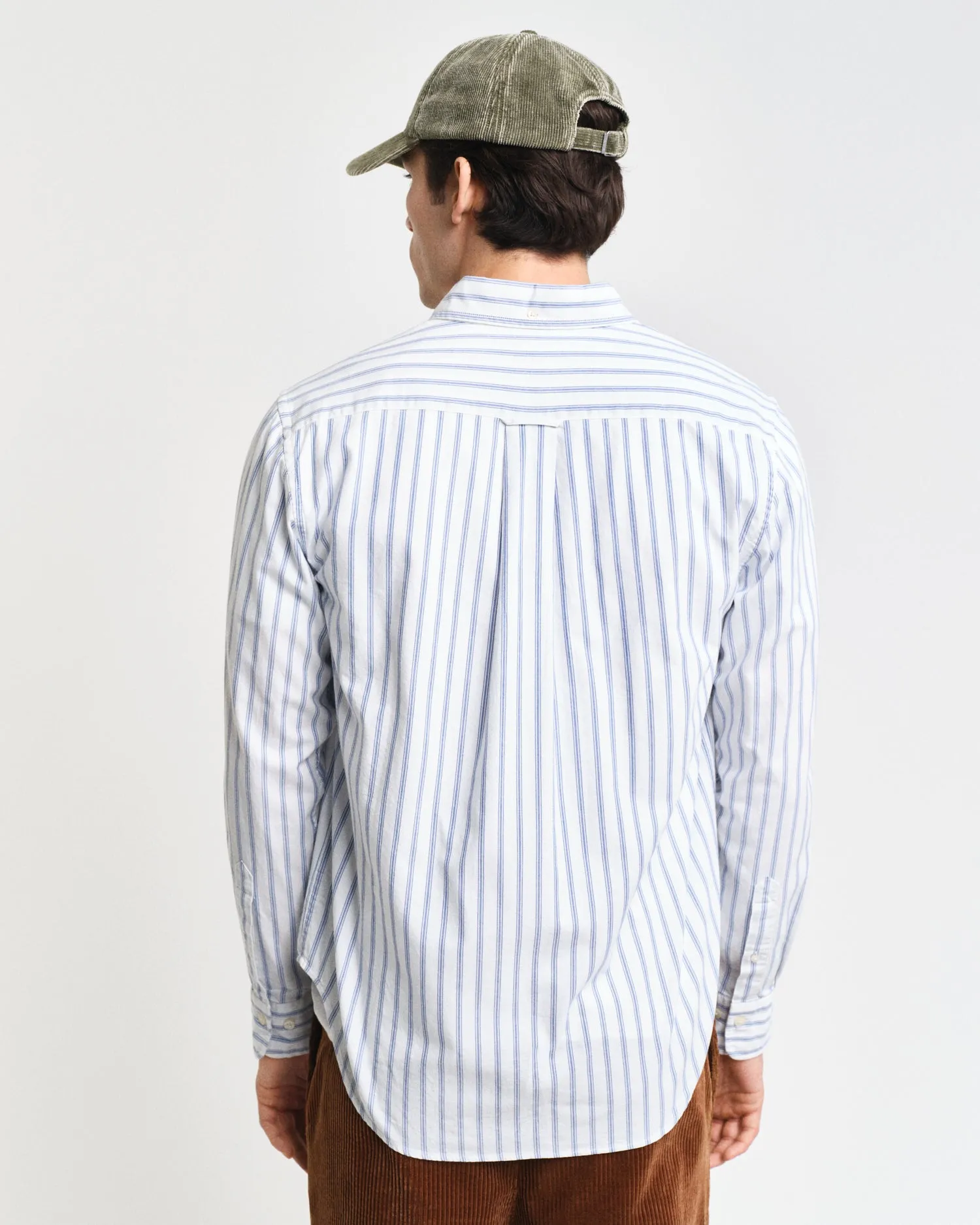 GANT - Regular Micro Print Shirt, Eggshell