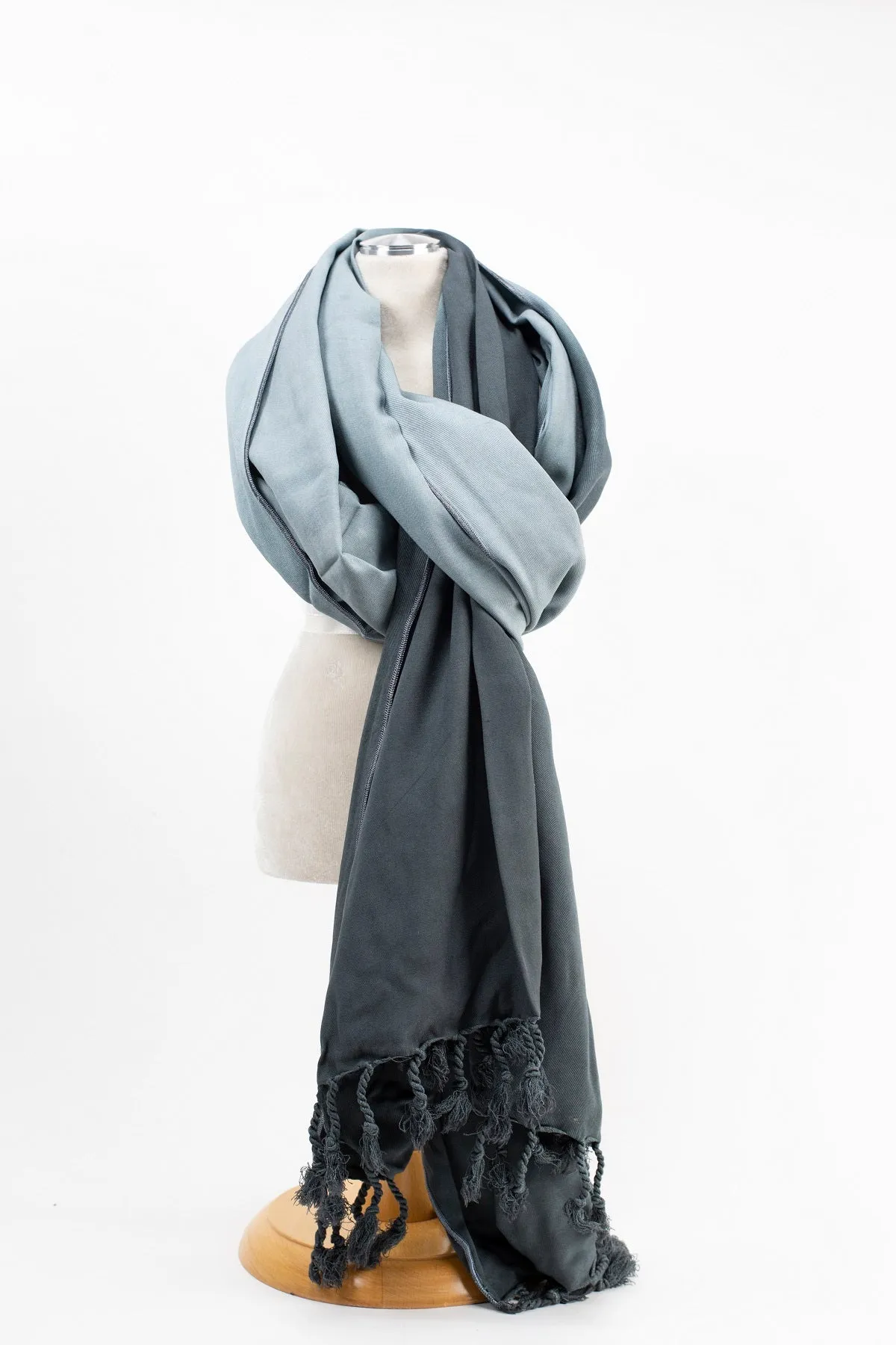 Grey Ombre Scarf