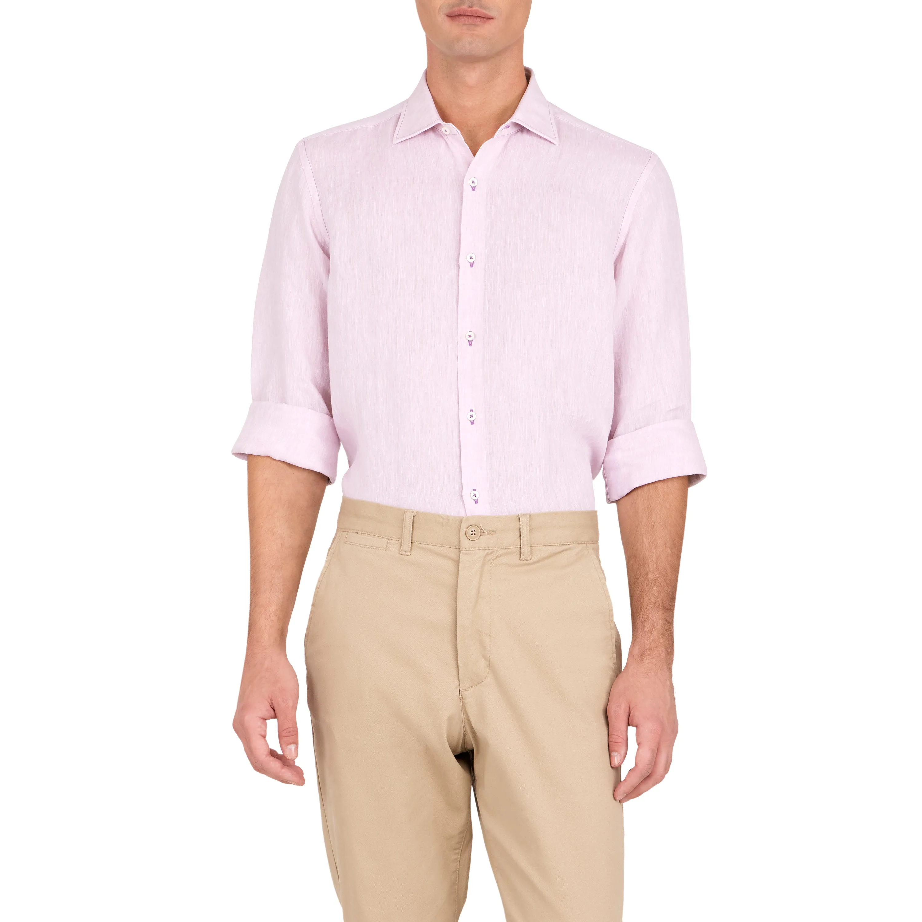 Havana '32 Lilac Linen Sport Shirt