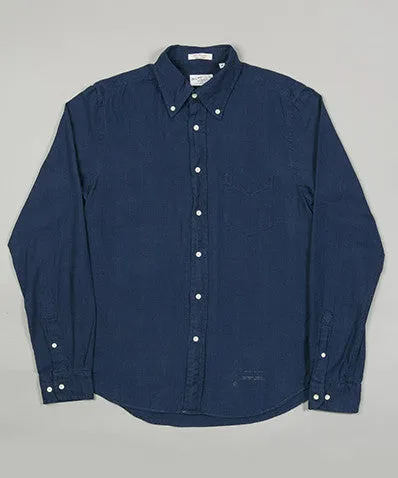 Indigo Oxford Shirt